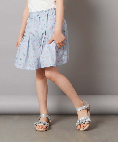 a.v.v（アーヴェヴェ）の「[100-130]アソートキュロット（その他パンツ・キッズ・ブルー/ダークインディゴブルー/ライラック・100/110/120/130）」の3枚目の写真