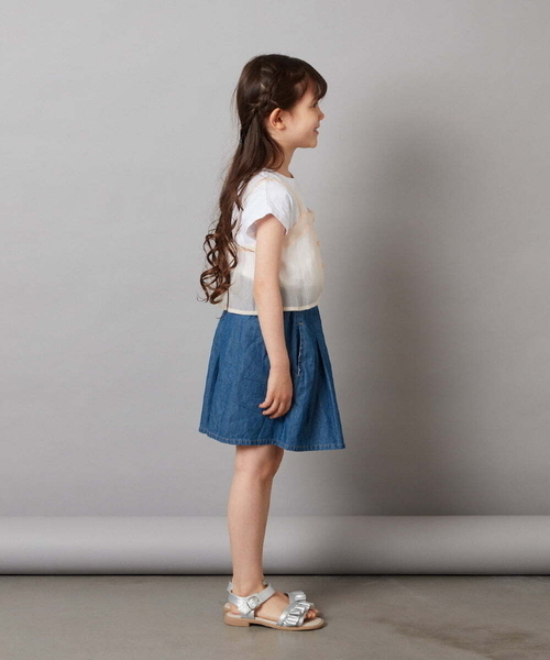 a.v.v（アーヴェヴェ）の「[100-130]アソートキュロット（その他パンツ・キッズ・ブルー/ダークインディゴブルー/ライラック・100/110/120/130）」の16枚目の写真