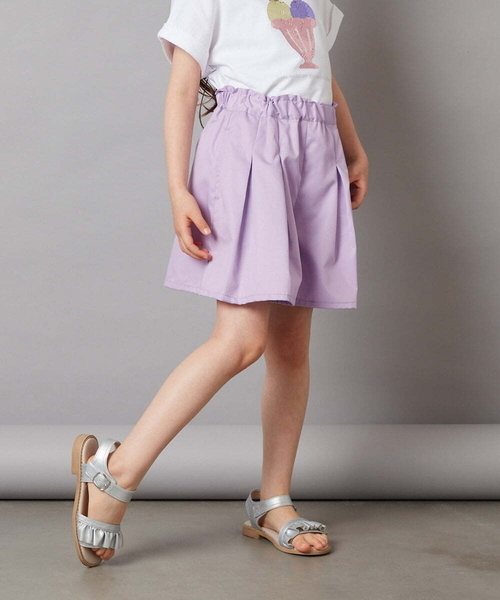 a.v.v（アーヴェヴェ）の「[100-130]アソートキュロット（その他パンツ・キッズ・ブルー/ダークインディゴブルー/ライラック・100/110/120/130）」の18枚目の写真