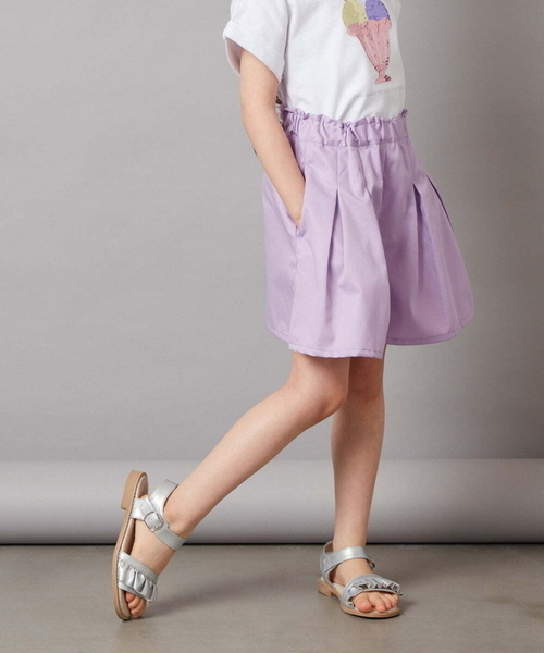 a.v.v（アーヴェヴェ）の「[100-130]アソートキュロット（その他パンツ・キッズ・ブルー/ダークインディゴブルー/ライラック・100/110/120/130）」の19枚目の写真