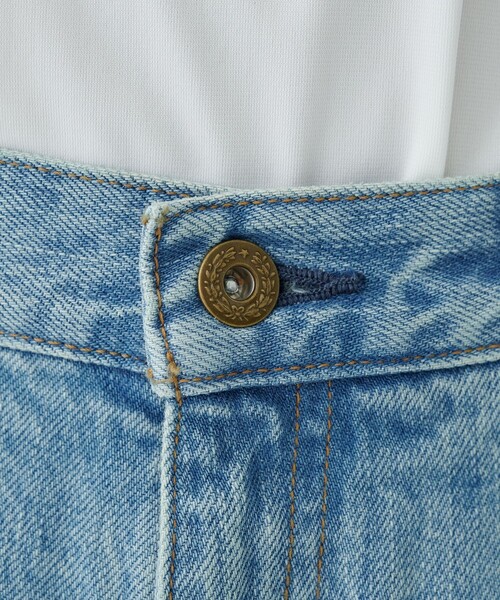 superNova.（スーパーノヴァ）の「【superNova./スーパーノヴァ】Selvedge wide jeans-Vintage wash（デニムパンツ・メンズ・ダークインディゴブルー・S/M）」の7枚目の写真