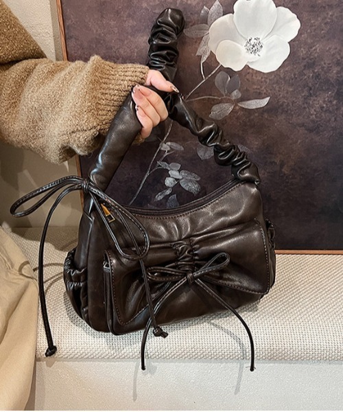 ジューシークチュール ベロア チェック ハンドバッグ リボン y2k ジューシークチュール ベロア チェック ハンドバッグ リボン y2k