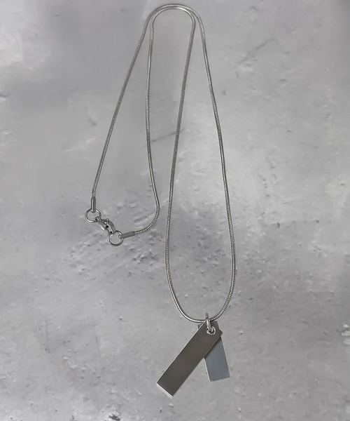 SBG ダブルプレートチェーンネックレス（ネックレス）｜SBG