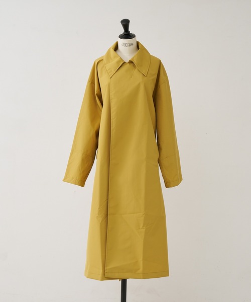 collex（コレックス）の「★【1937】RAIN SOUTIEN COLLOAR COAT（ステンカラーコート・レディース・ライトブルー/カーキ/ベージュ/イエロー/オレンジ・フリー）」の11枚目の写真