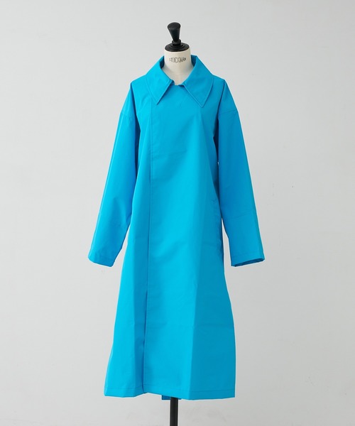 collex（コレックス）の「★【1937】RAIN SOUTIEN COLLOAR COAT（ステンカラーコート・レディース・ライトブルー/カーキ/ベージュ/イエロー/オレンジ・フリー）」の12枚目の写真