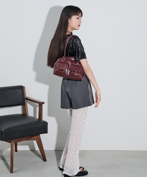 paravion（パラビオン）の「シアーレースパンツ/レギンス（その他パンツ・レディース・ブラック/ホワイト・FREE）」の7枚目の写真