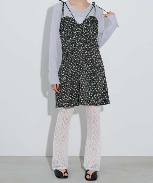 paravion（パラビオン）の「シアーレースパンツ/レギンス（その他パンツ・レディース・ブラック/ホワイト・FREE）」の14枚目の写真