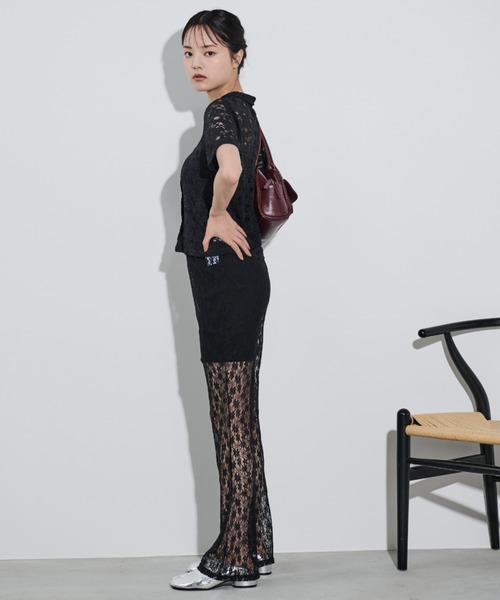 paravion（パラビオン）の「シアーレースパンツ/レギンス（その他パンツ・レディース・ブラック/ホワイト・FREE）」の18枚目の写真