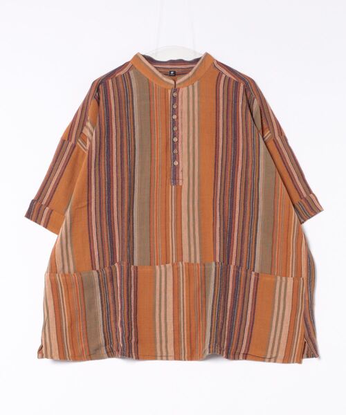 【チャイハネ】マラルインド綿MEN'Sトップス（その他トップス）｜チャイハネ（チャイハネ）