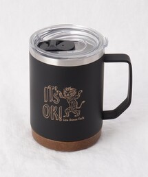 212 KITCHEN STORE | 蓋つきカフェマグ ライオンダンス BK(グラス/マグカップ/タンブラー)