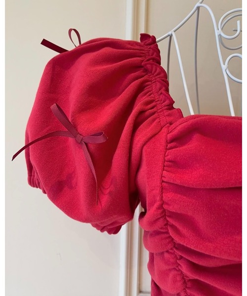 epine（エピヌ）の「epine ribbon gather Tyrol tops（その他