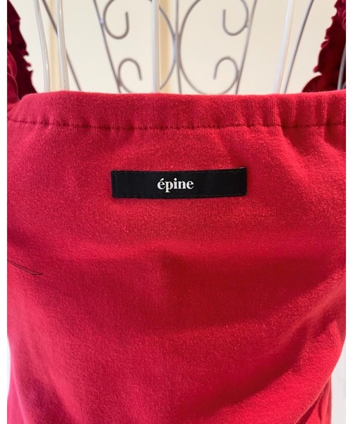 epine（エピヌ）の「epine ribbon gather Tyrol tops（その他