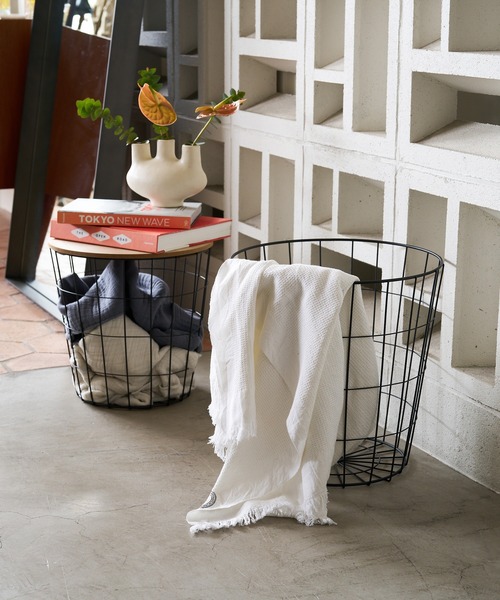 ワイヤーテーブルバスケット S（家具）｜collex（コレックス）