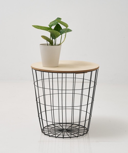 ワイヤーテーブルバスケット S（家具）｜collex（コレックス）