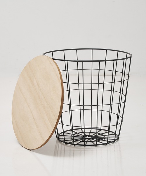ワイヤーテーブルバスケット S（家具）｜collex（コレックス）
