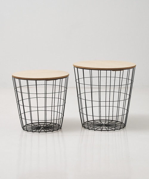 ワイヤーテーブルバスケット S（家具）｜collex（コレックス）