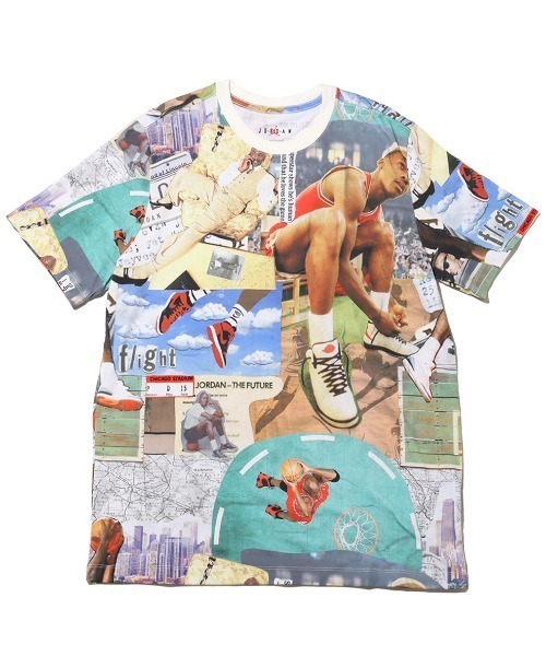 JORDAN BRAND M J FLT ESS AOP SS CREW / ジョーダン ブランド ジョーダン FLT ESS S/S クルー AOP / NIKE 【SP】（Tシャツ/カットソー）｜JORDAN BRAND（ジョーダンブランド）