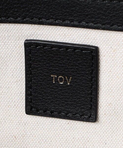 tov(トーヴ)の「<TOV>CONNIE ワイド ボストンバッグ(ボストンバッグ・レディース・ブラック/オフホワイト・FREE)」の16枚目の写真