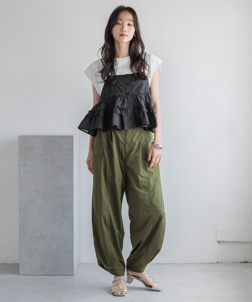 LOWRYS FARM コットンボイルキャミワンピース　ブルー LOWRYS FARM｜コットンボイルキャミワンピース | Rakuten