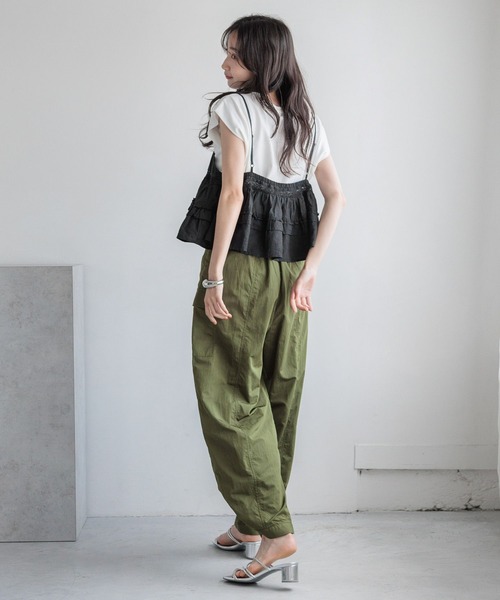 LOWRYS FARM コットンボイルキャミワンピース　ブルー LOWRYS FARM｜コットンボイルキャミワンピース | Rakuten