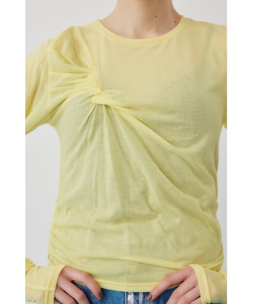 ヘリンドットサイ　トップス ヘリンドットサイ HeRIN.CYE ［予約］Over A－line tops （WHT