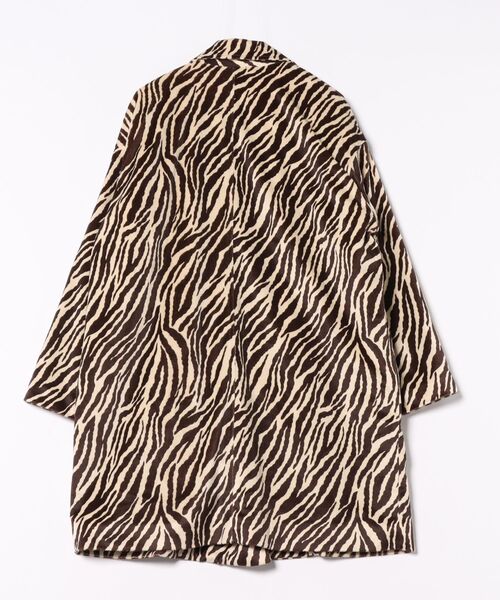 PROVOKE (プロヴォーク)の「ANIMAL PATTERN PCOAT(ピーコート・レディース・レオパード/ゼブラ・FREE)」の7枚目の写真