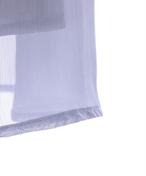 clear(クリア)の「ウエストシャーリングバックリボンノースリーブワンピース(ワンピース・レディース・ライトベージュ/ブラック/ブルーグレー・F)」の17枚目の写真