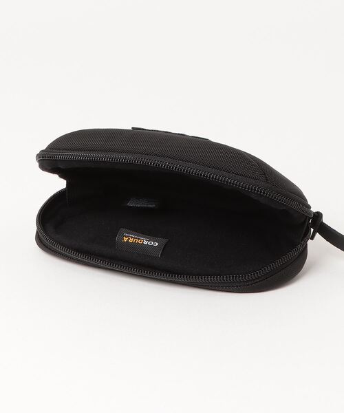 GREGORY（グレゴリー）の「サングラスケース SUNGLASS CASE コーデュラバリスティックブラックライト（ポーチ・メンズ・ブラック・ONE SIZE）」の4枚目の写真