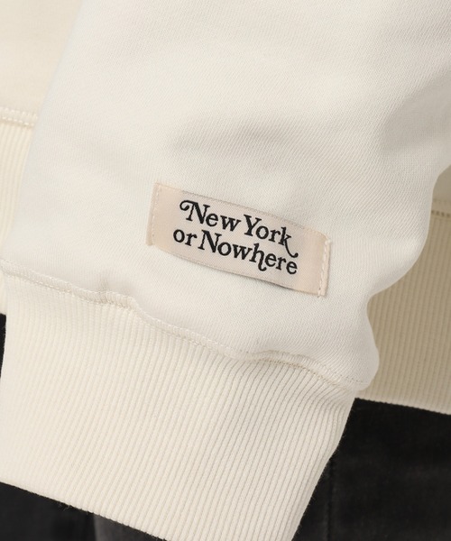 JOURNAL STANDARD(ジャーナルスタンダード)の「【NEWYORK OR NOWHERE/ニューヨークオアノーウェア 】Always Hoodie(パーカー・レディース・アイボリー/ブラック・LARGE)」の8枚目の写真