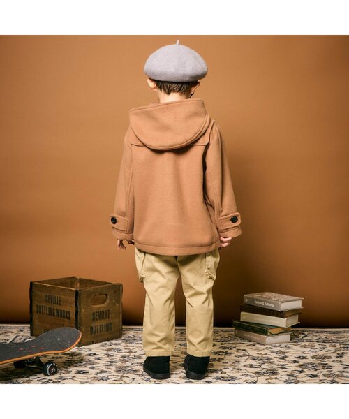 apres les cours（アプレレクール）の「ダッフルコート（ダッフルコート・キッズ・ネイビー/キャメル・80/90/100/110/120/130/140）」の19枚目の写真