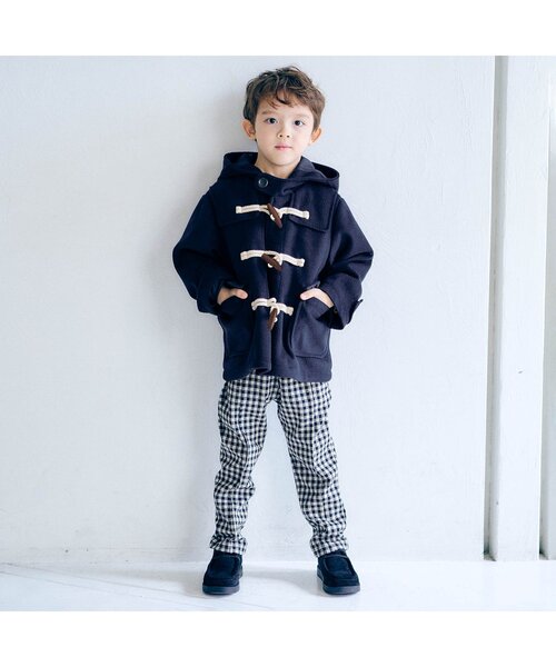 apres les cours（アプレレクール）の「ダッフルコート（ダッフルコート・キッズ・ネイビー/キャメル・80/90/100/110/120/130/140）」の20枚目の写真