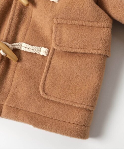 apres les cours（アプレレクール）の「ダッフルコート（ダッフルコート・キッズ・ネイビー/キャメル・80/90/100/110/120/130/140）」の7枚目の写真