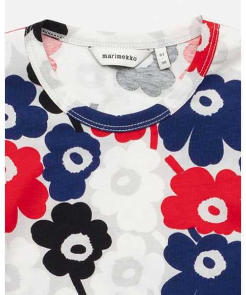 marimekko(マリメッコ)の「Unikko / Kids co jersey i dress(ワンピース・キッズ・レッド・104/92)」の5枚目の写真