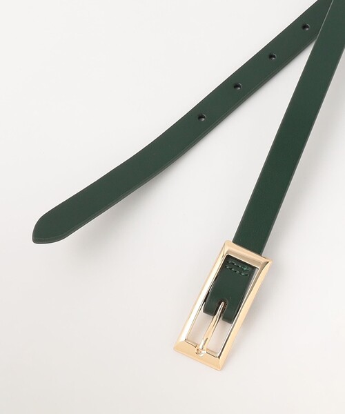 BEAUTY&YOUTH UNITED ARROWS(ビューティーアンドユースユナイテッドアローズ)の「ソフト シンプル ベルト(ベルト・レディース・グレー/ダークグリーン/ブラック・FREE)」の6枚目の写真