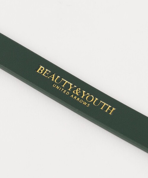 BEAUTY&YOUTH UNITED ARROWS(ビューティーアンドユースユナイテッドアローズ)の「ソフト シンプル ベルト(ベルト・レディース・グレー/ダークグリーン/ブラック・FREE)」の7枚目の写真