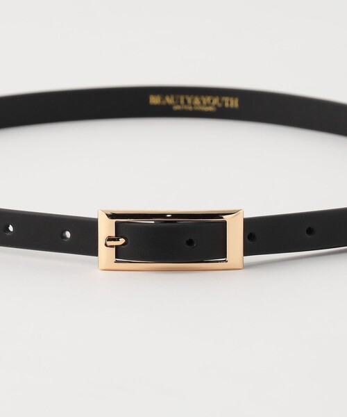 BEAUTY&YOUTH UNITED ARROWS(ビューティーアンドユースユナイテッドアローズ)の「ソフト シンプル ベルト(ベルト・レディース・グレー/ダークグリーン/ブラック・FREE)」の9枚目の写真