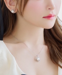 Tika（ティカ）の「結婚式アクセサリー パール ネックレス ピアス 2点セット セレモニー（ネックレス）」