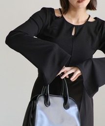 select MOCA（セレクトモカ）の「マルチストラップリブトップス（Tシャツ/カットソー）」