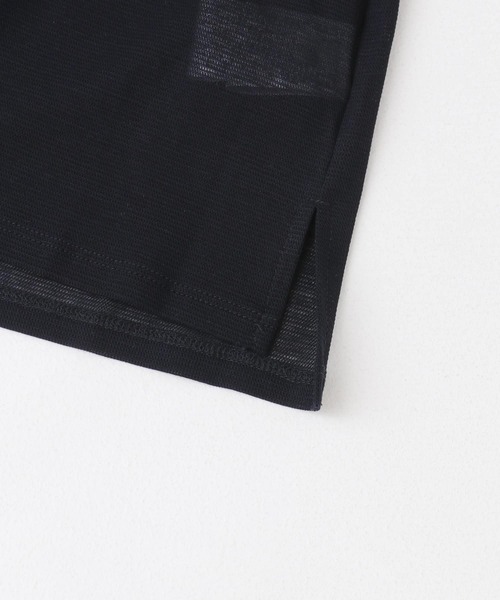 URBAN RESEARCH ROSSO WOMEN(アーバンリサーチ ロッソ)の「シアーフライスTシャツ(Tシャツ/カットソー・レディース・ベージュ系その他/ネイビー・FREE)」の11枚目の写真
