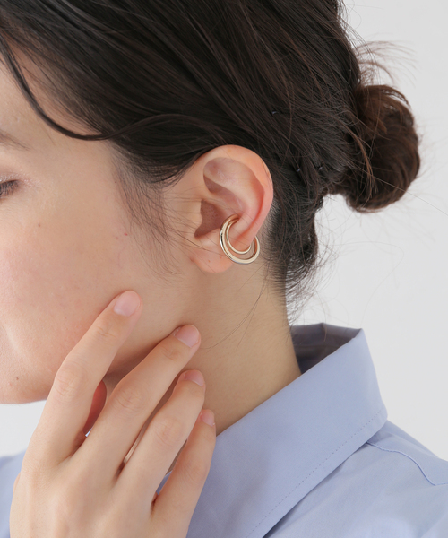 JUSTINE CLENQUET（ジュスティーヌクランケ）の「JUSTINE CLENQUET SUNNY EAR CUFF　30JC01SUNNY2（イヤーカフ・レディース・ゴールド・FREE）」の5枚目の写真