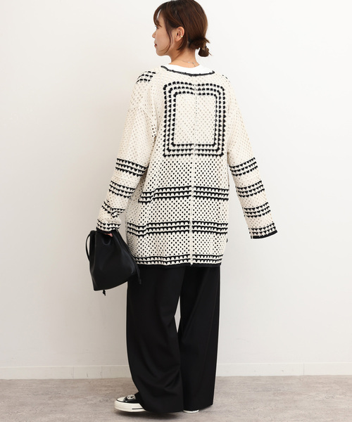 kuni…様用 新品 ジャーナルスタンダード クロシェ ニット カーディガン L kuni…様用 新品 ジャーナルスタンダード クロシェ ニット カーディガン