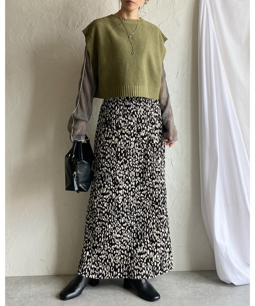 美品⭐︎MUSE de DeuxiemeClasseヒョウ柄プリーツロングスカート DEUXIEME CLASSEのフリマアイテム一覧
