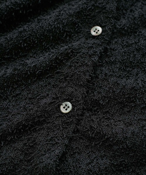 【セール】【WEB限定】カーリーヤーンクルーネックカーディガン（カーディガン/ボレロ）｜SALON adam et rope'（サロン アダム エ ロペ）