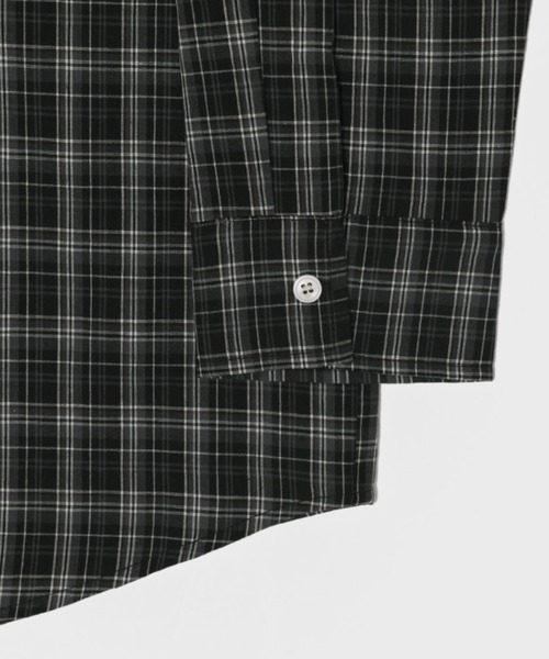 BLACKUP（ブラックアップ）の「[MADE] コテージルーズフィットチェックシャツ（シャツ/ブラウス・レディース・ブラック/ブラウン・ONESIZE）」の10枚目の写真