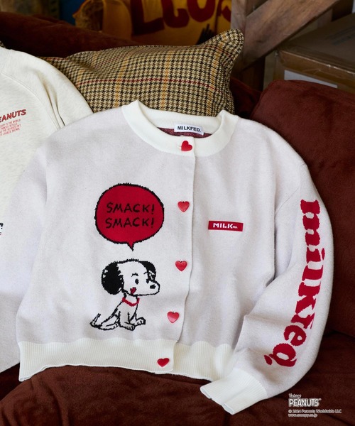 PEANUTS（ピーナッツ）の「MILKFED.× PEANUTS 75th KNIT CARDIGAN
