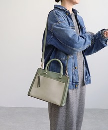 MIAN （ミアン）の「スクエア2wayハンドバッグ（トートバッグ）」