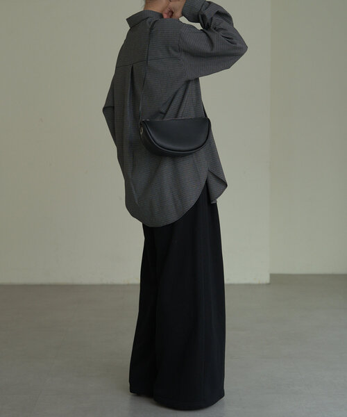 Omekashi(オメカシ)の「スウェットワイドパンツ(スウェットパンツ・レディース・ブラック/グレー・36/38)」の15枚目の写真