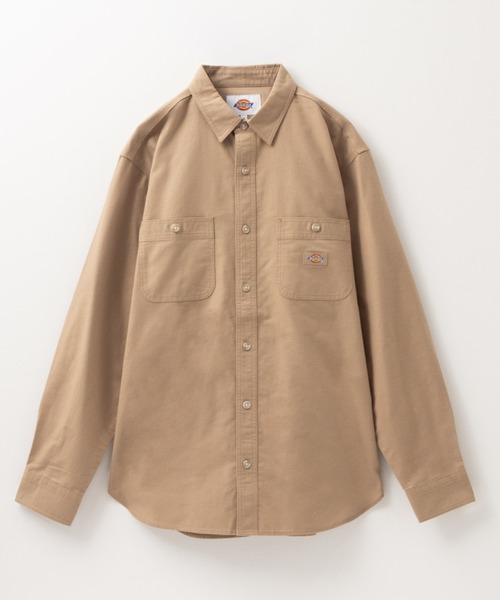 Dickies(ディッキーズ)の「【別注限定展開】Dickies WORK SHIRTS(シャツ/ブラウス・メンズ・グレー/ブルー/ベージュ・M/L/XL/XXL)」の6枚目の写真