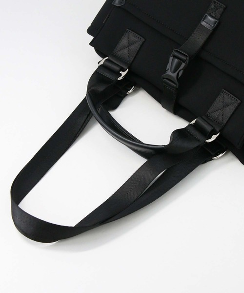 story.（ストーリー）の「ネオプレンワイドトートバッグ（トートバッグ・レディース・ブラック・FREE）」の9枚目の写真