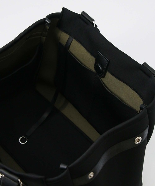 story.（ストーリー）の「ネオプレンワイドトートバッグ（トートバッグ・レディース・ブラック・FREE）」の10枚目の写真